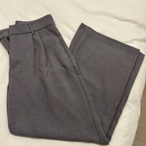 Abercrombie & Fitch Gray Tailored Trousers